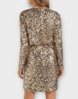 Forever New Juniper Sequin Mini Dress - 10 (Petite)