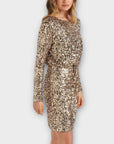 Forever New Juniper Sequin Mini Dress - 10 (Petite)