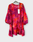Forever Unique Floral Smock Mini Dress - 18/20