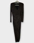 Forever Unique Glitter Maxi Dress - 14