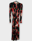 Forever Unique Pleated Floral Maxi Dress - 12