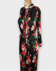 Forever Unique Pleated Floral Maxi Dress - 12