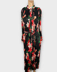Forever Unique Pleated Floral Maxi Dress - 12