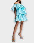 Forever Unique Tiered Bandeau Floral Mini Dress - 18