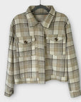 Freequent Ralie Check Jacket - 12 (M)