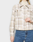 Freequent Ralie Check Jacket - 12 (M)