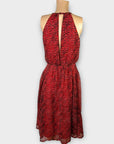 French Connection Animal Print Midi Dress - 10