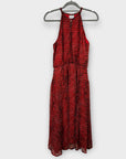 French Connection Animal Print Midi Dress - 10