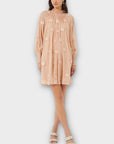 French Connection Aziza Lace High Neck Mini Dress - 14