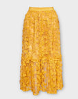 French Connection Caballo Lace Flared Floral Skirt - 16
