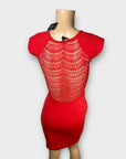 French Connection Dani Lace Jersey Dress - 8/10