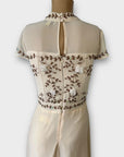 Frock And Frill Floral Embellished Maxi Dress - 6/8