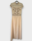 Frock And Frill Floral Embellished Maxi Dress - 6/8