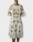 Frock & Frill Embroidered Floral Dress - 14