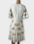 Frock & Frill Embroidered Floral Dress - 14