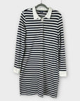 GANT Striped Heavy Rugger Cotton Dress - 10 (M)