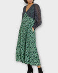 Gallery Mixed Print Midi Tea Dress - 8