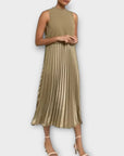 Gallery Thalia Hybrid Pleated Midi Dress - 14