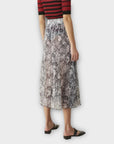 Ganni Pleated Midi Skirt - 10/12