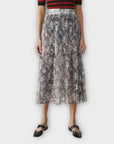 Ganni Pleated Midi Skirt - 10/12