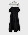 Ganni Ruffled Cotton-Poplin Midi Dress - 20