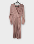 Garconne Pleated Midi Dress - S