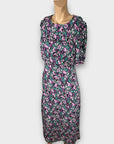 Girl In Mind Floral Midi Dress - 10