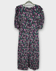 Girl In Mind Floral Midi Dress - 10