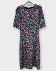 Girl In Mind Floral Midi Dress - 10