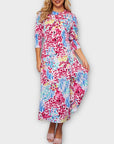 Girl In Mind Floral Midi Dress - 10