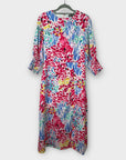 Girl In Mind Floral Midi Dress - 10