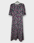 Girl In Mind Floral Midi Dress - 8