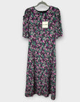 Girl In Mind Floral Midi Dress - 8