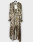 Goa Goa Diana Paisley Wrap Dress - 14/16 (XL)