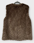 H&M Faux Fur Vest - 10