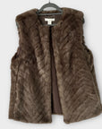 H&M Faux Fur Vest - 10