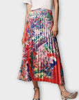 H&M Limited Edition Floral Pleated Skirt - 8