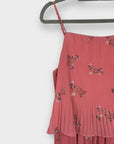 H&M Pleated Floral Midi Dress - 10
