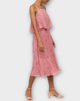 H&M Pleated Floral Midi Dress - 10