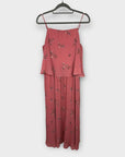 H&M Pleated Floral Midi Dress - 10