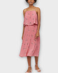 H&M Pleated Floral Midi Dress - 10