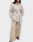 H&M Short Trench Coat - 8/10 (XS)