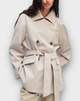 H&M Short Trench Coat - 8/10 (XS)