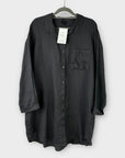 H&M Washed Linen Shirt - 16/18 (L)