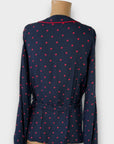 Hampton Republic Heart Print Wrap Top - 12