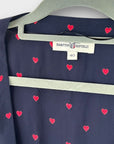 Hampton Republic Heart Print Wrap Top - 12