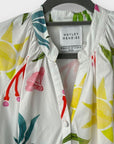 Hayley Menzies Raglan Volume Maxi Cotton Shirt Dress - 8/10 (S)