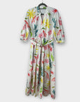 Hayley Menzies Raglan Volume Maxi Cotton Shirt Dress - 8/10 (S)