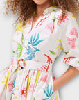 Hayley Menzies Raglan Volume Maxi Cotton Shirt Dress - 8/10 (S)