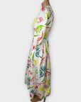 Hayley Menzies Raglan Volume Maxi Cotton Shirt Dress - 8/10 (S)